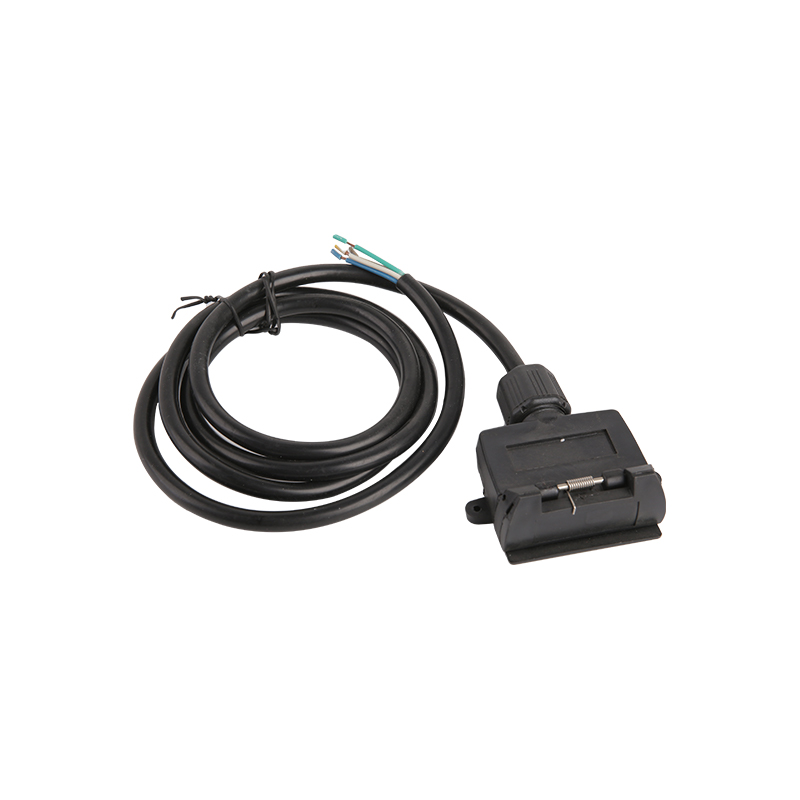 Steker Kumparan Lurus PVC 7 Tiang JH033
