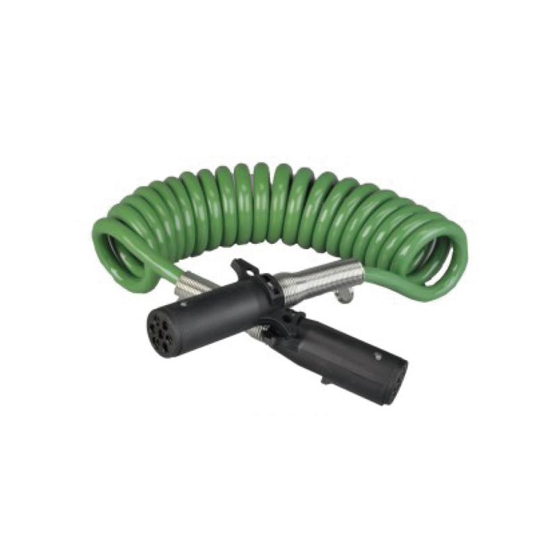 Kumparan Spiral Hijau dengan dua sumbat plastik 24V, jenis sekrup pin; panjang kabel 1m 2m 3m......JH092-A