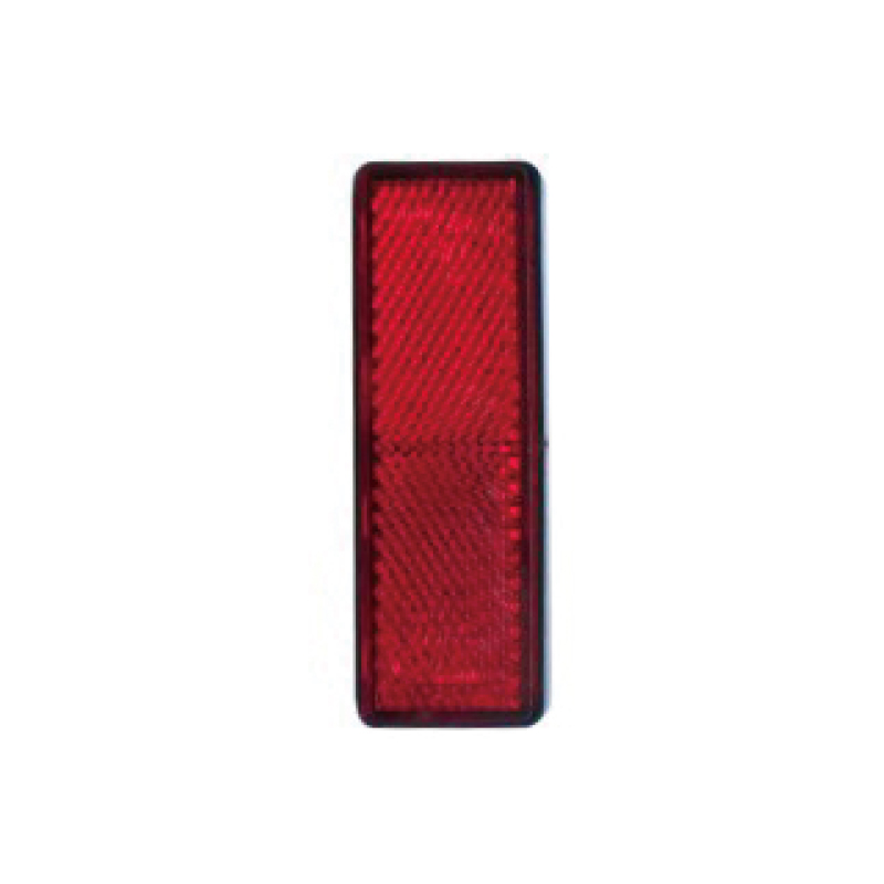 Reflektor Persegi Panjang dengan sertifikat ADR& E-Mark putih/kuning/merah JH109-A